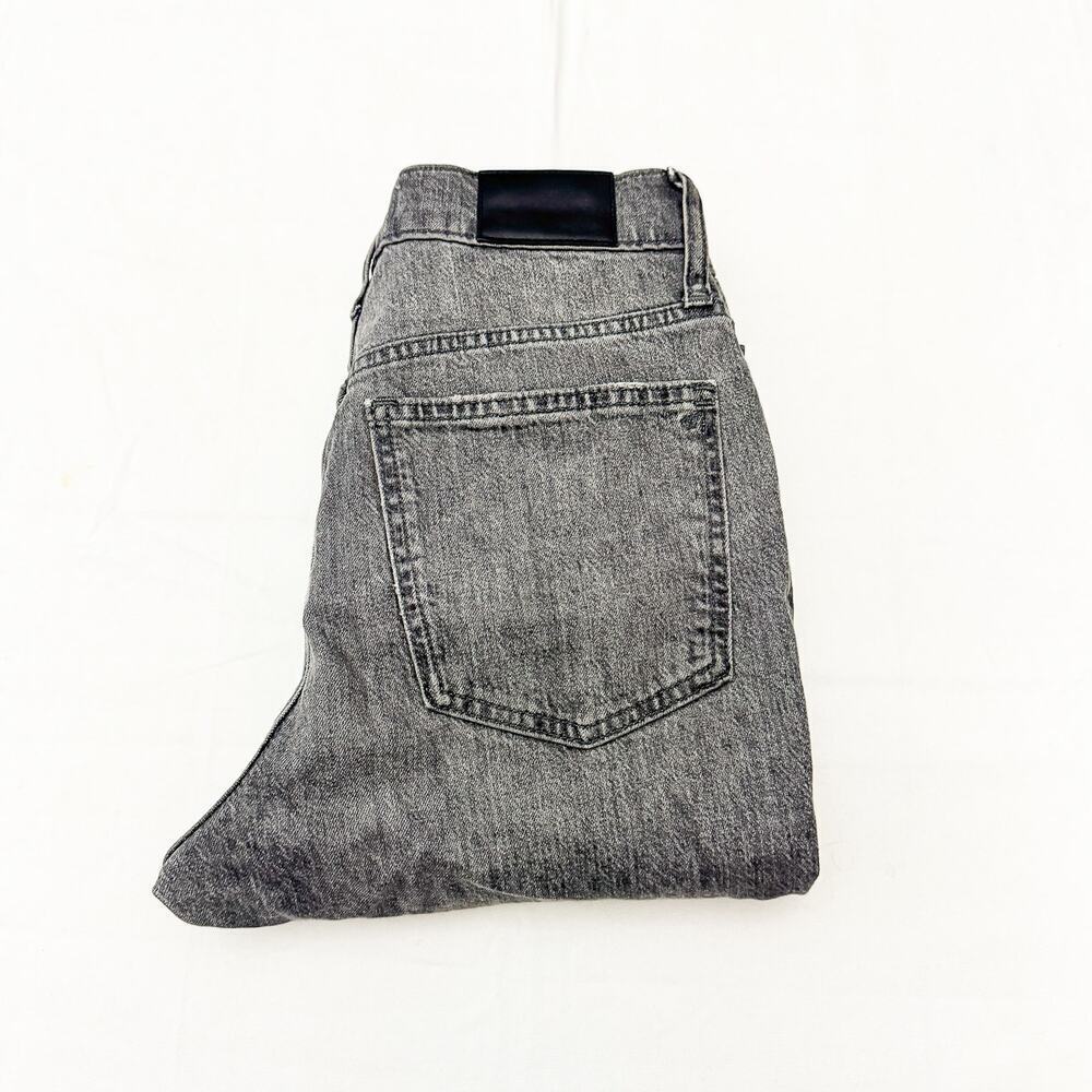 Madewell The Perfect Vintage Gray Wash Denim Jeans Zip Fly Size 27